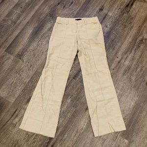 The Limited Wide Leg Trousers Cream Size 4
